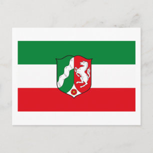 Cartão postal de Sinalizador Nordrhein Westfalen
