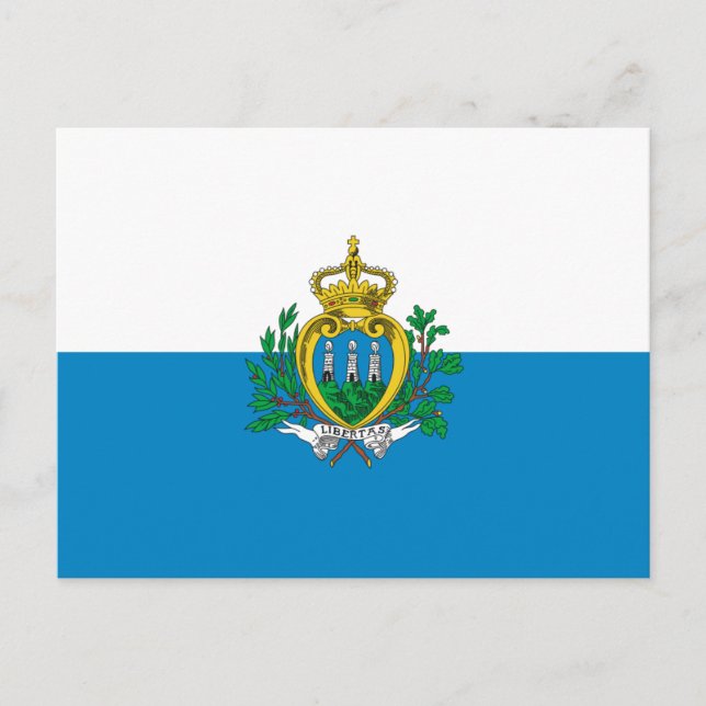 Cartão postal de Sinalizador San Marino (Frente)