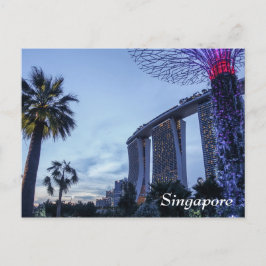 Cartão postal de Singapura Marina Bay Sands