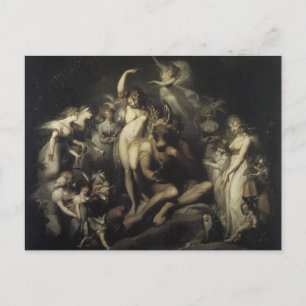 Cartão postal de Sonho Noturno de Summers de Méd