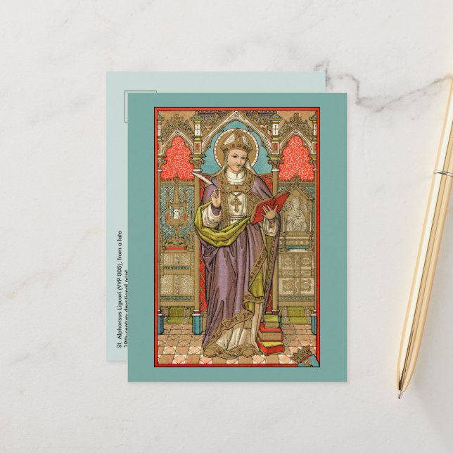 Cartão postal de St. Alphonsus Liguori (VVP 005) (Frente/Verso In Situ)