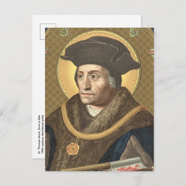 Cartão postal de St. Thomas More (SAU 026) 2 (Frente/Verso)