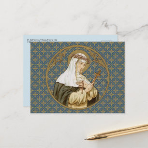 Cartão postal de Sta. Catarina de Siena (BK 19)