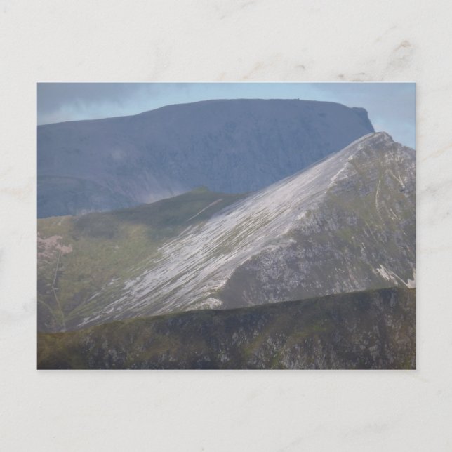 Cartão Postal de Stob Ban e Ben Nevis (Frente)