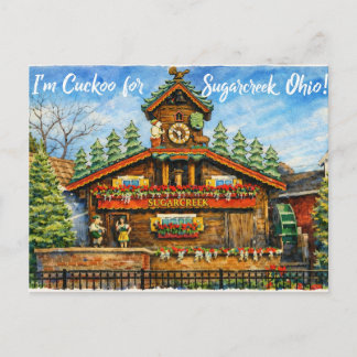 Cartão postal de Sugarcreek Ohio