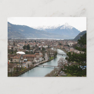 Cartão postal de suiça