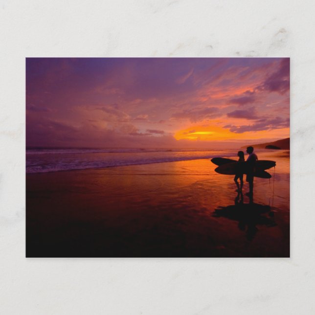 cartão postal de surfe (Frente)