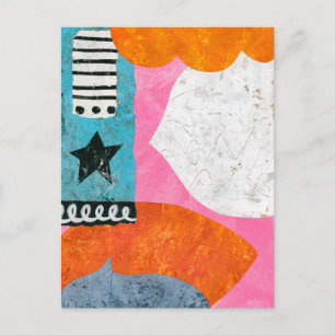 Cartão postal de tarde de sorvete