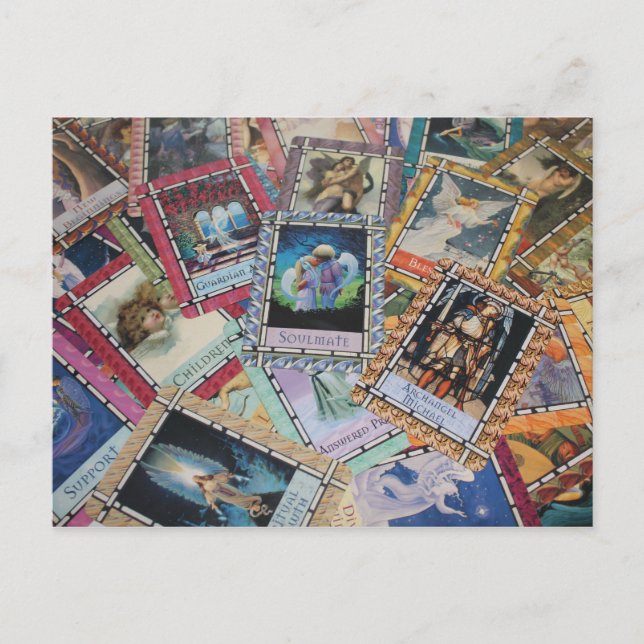 cartão postal de tarot (Frente)