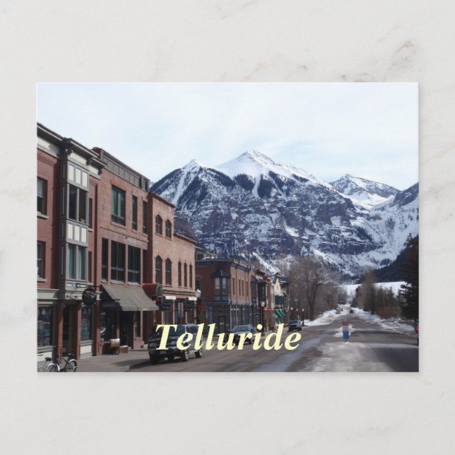 Cartão postal de Telluride (Frente)