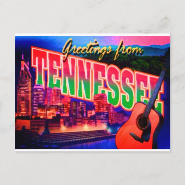 Cartão Postal de Tennessee (Frente)