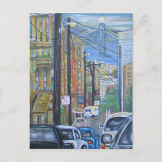 Cartão postal de transporte de São Francisco