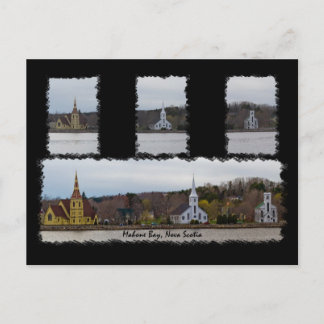 Cartão postal de três igrejas