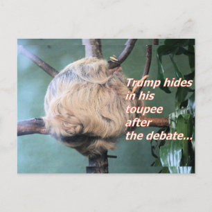 Cartão postal de Trump esquisito