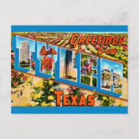 Cartão postal de Tyler TX