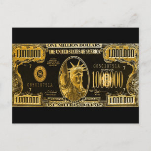 Cartão postal de um milhão de desejos para você
