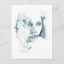 Cartão Postal de um olho