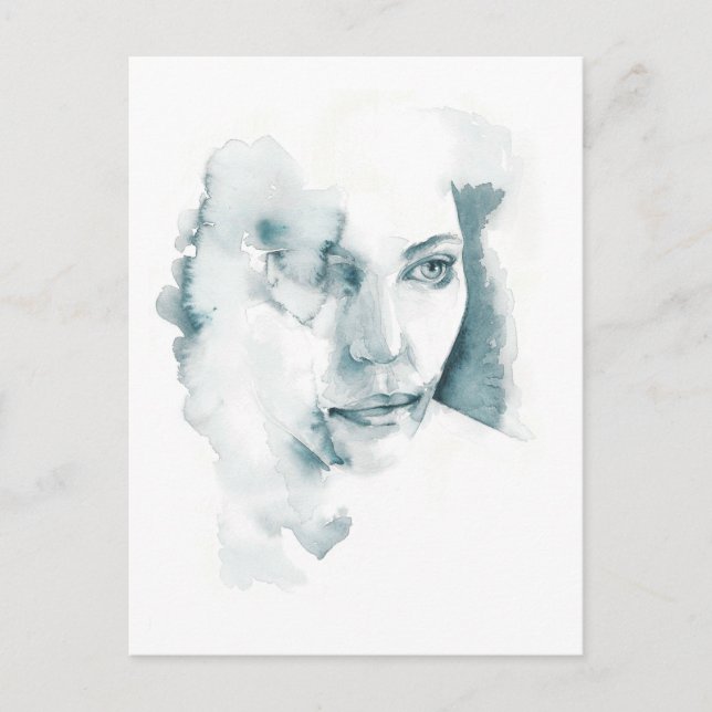 Cartão Postal de um olho (Frente)