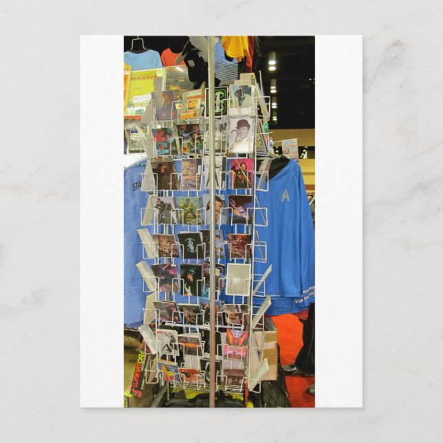 Cartão-postal de um rack de cartões postais (Frente)