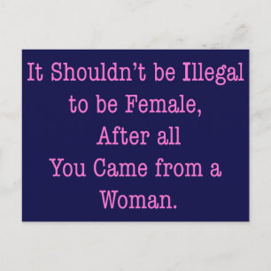 Cartão Postal De uma Mulher