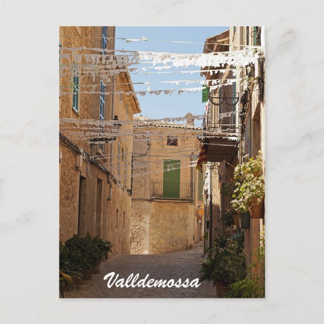 Cartão Postal de Valldemossa (Frente)