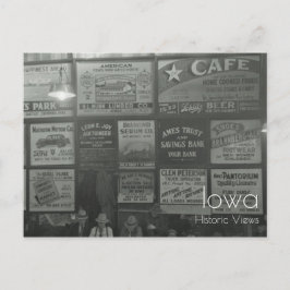 Cartão postal de venda de animais