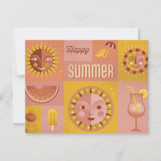Cartão postal de verão