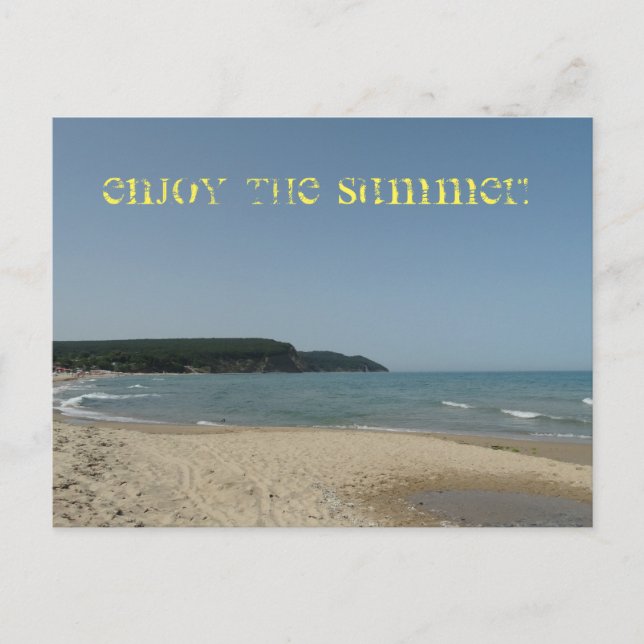 Cartão postal de verão (Frente)