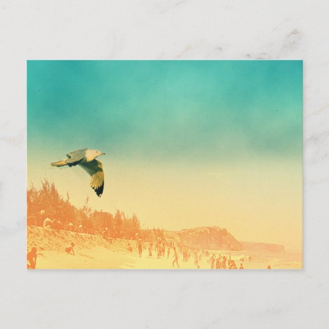 Cartão Postal de Verão Vintage (Frente)