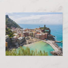 Cartão postal de Vernazza, Cinque Terre, Itália