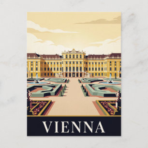 Cartão Postal de Viagem Antigo VIENA
