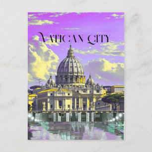 Cartão Postal de Viagem da Cidade do Vaticano, Car