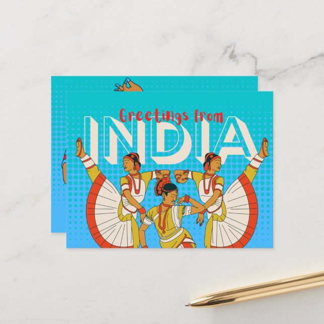 Cartão Postal de Viagem da Índia (Criador carregado)