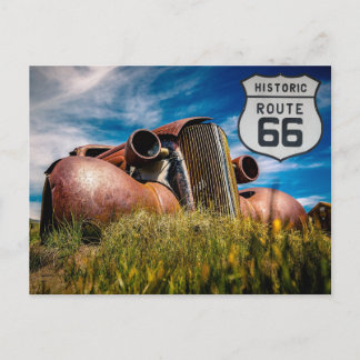 Cartão Postal de Viagem da Rota 66 dos EUA