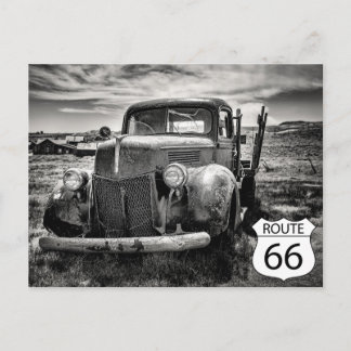 Cartão postal de viagem da rota 66 dos EUA