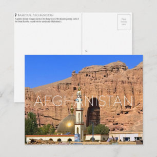 Cartão postal de viagem de Bamiyan, Afeganistão