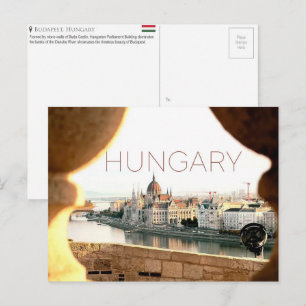 Cartão Postal de Viagem de Budapeste, Hungria