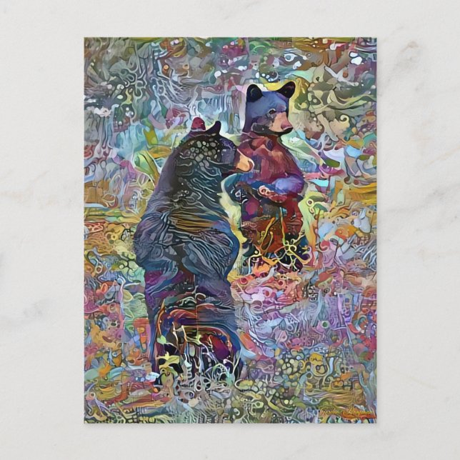 Cartão postal de viagem de campo (Frente)