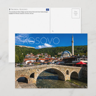 Cartão Postal de Viagem de Prizren, Kosovo