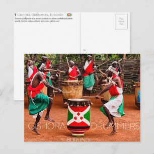 Cartão Postal de Viagem do Burundi