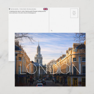 Cartão postal de viagem Londres, Reino Unido
