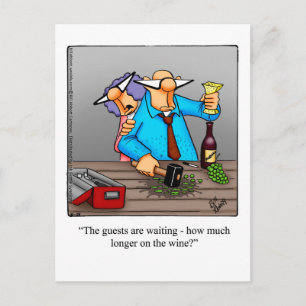 Cartão postal de vinho engraçado "Spectickles"