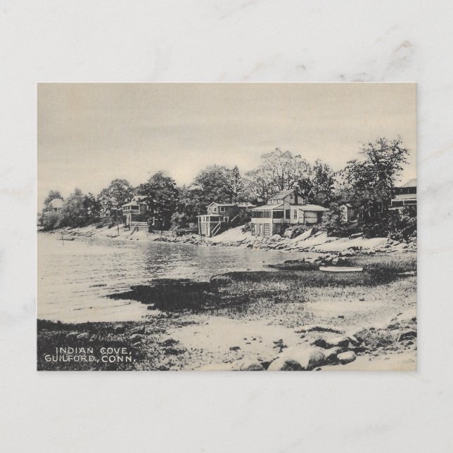 Cartão postal de Vintage da Índia (Frente)