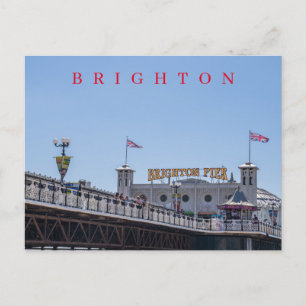 Cartão postal de visualização Brighton Pier