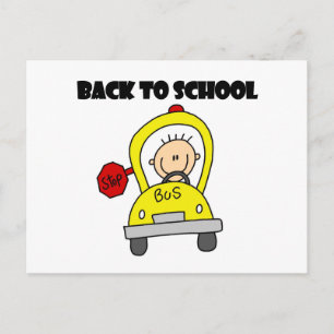 Cartão Postal De volta à escola