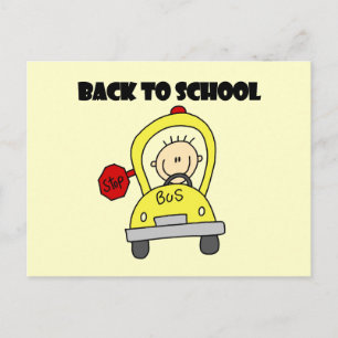 Cartão Postal De volta à escola