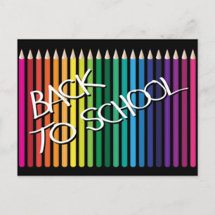 Cartão Postal De Volta À Escola