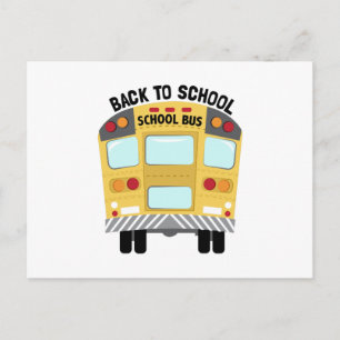 Cartão Postal De Volta À Escola