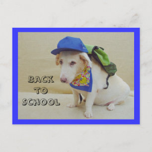 Cartão Postal De volta à escola
