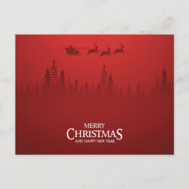 Cartão postal de voo de férias